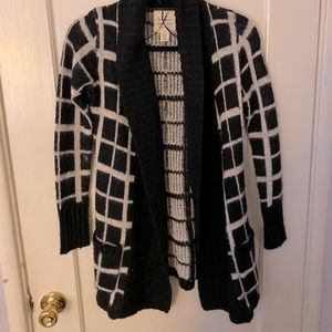 Long sleeve cardigan sweater